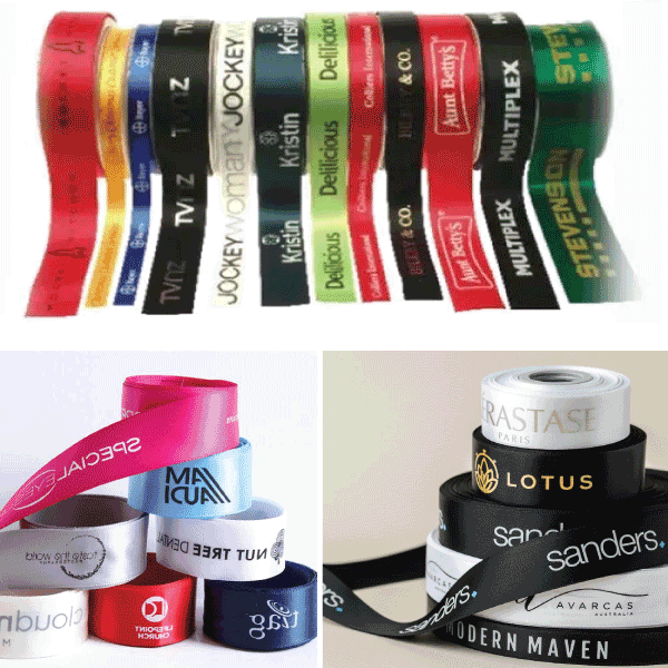 custom ribbon print