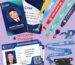 ID Identity Cards Printing and Design Lanyard Nylon Ribbon Strap with Holder